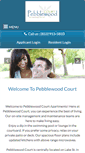 Mobile Screenshot of pebblewoodcourtapartments.com